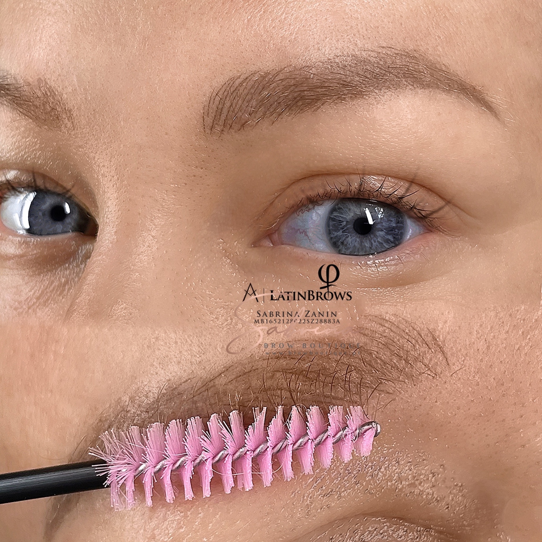 Healed combo brows LatinBrows technique Lisbon — Browboutique