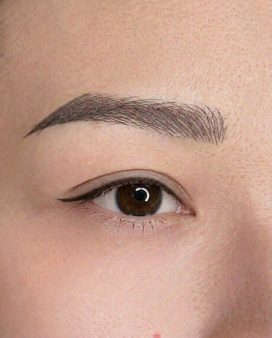 Latin Brows — healed eyebrow detail by Browboutique Cascais