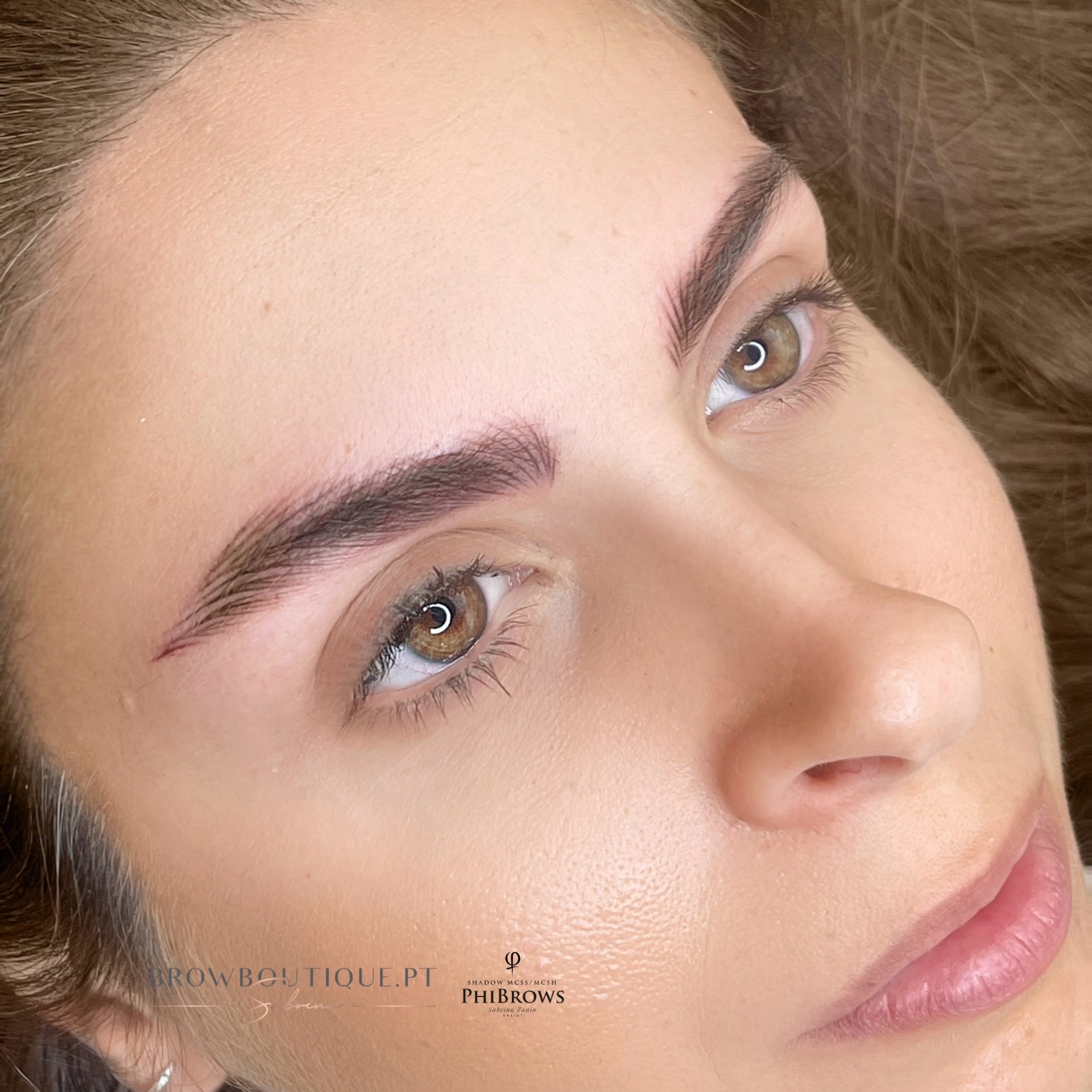 Shadow PhiBrows healed result Cascais — Browboutique